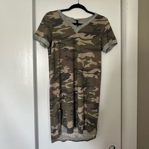 MOA Camo Shirt Dress